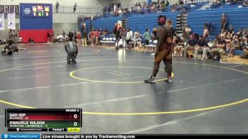 285 lbs Round 3 (4 Team) - Kwadrus Wilson, Woodland, Cartersville vs Sam Isip, Blackman