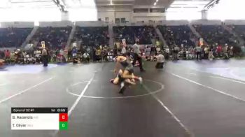 120 lbs Consolation - Gabriel Ascencio, Asg vs Tyson Oliver, Dmc