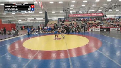 131 lbs Round 5 (12 Team) - Silvana Salas, Felician vs Jazmene Molina, Western New England