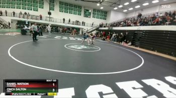 190 lbs Champ. Round 2 - Daniel Watson, Evanston vs Cinch Dalton, Cody
