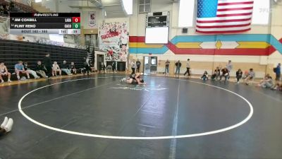 165 lbs Cons. Round 3 - Flint Reno, Campbell County vs Jim Coxbill, Laramie