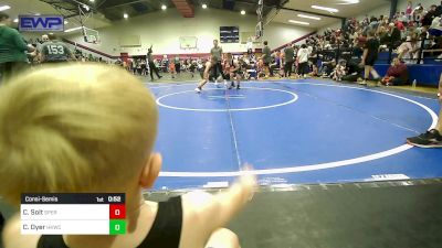 Consolation - Christopher Solt, Sperry Wrestling Club vs Connor Dyer, Henryetta Knights Wrestling Club