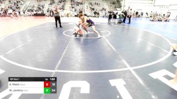 195 lbs Rr Rnd 1 - Avery Mack, OBWC Goblins vs Wyatt Jenkins, Michigan Grapplers Blue