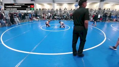 95 lbs Cons. Round 4 - Charlie Robinson, Best Trained Wrestling vs Luke Rogers, West Texas Grapplers Wrestling Club