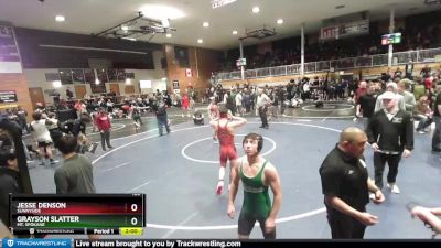 126 lbs Cons. Round 4 - Grayson Slatter, Mt. Spokane vs Jesse Denson, Sunnyside