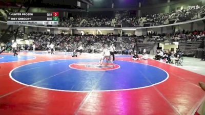 150-6A 1st Place Match - Hunter Prosen, Camden County vs Trey Gregory, Buford HS