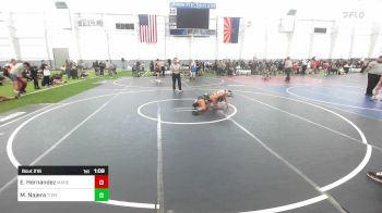 109 lbs Rr Rnd 1 - Evaniee Hernandez, Madera Wrestling Club vs Mia Najera, Threshold WC