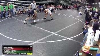 175 lbs Round 4 (6 Team) - Jose Rivera, Team Oregon vs Russell Norris, Wyoming Twisters