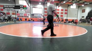 106 lbs 3rd Place Match - Griffin Finch, Quincy (Sr.) vs Carter Warchol, O`Fallon (H.S.)