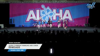 Alpha Company Tumbling and Cheer - Renegade [2025 L2.2 Youth - PREP 03/09/2025] 2025 Aloha Indy Showdown