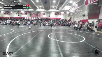 150 lbs Prelim - Carlos Pongo, Mt. View vs Ben Acton, Homestead