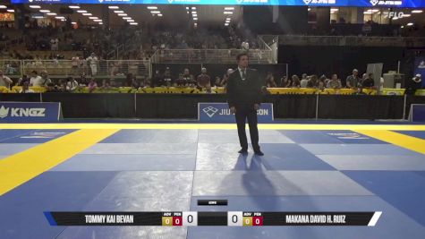 Makana David H. Ruiz vs Tommy Kai Bevan 2025 Pan Kids Jiu-Jitsu IBJJF Championship