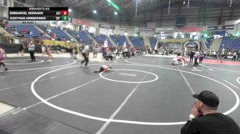 49 lbs Rr Rnd 1 - Emmanuel Serrano, Jefferson Wrestling Club vs Xzayvian Arredondo, Top Notch
