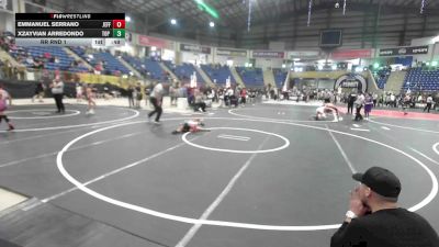 49 lbs Rr Rnd 1 - Emmanuel Serrano, Jefferson Wrestling Club vs Xzayvian Arredondo, Top Notch