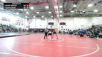 144 lbs Round Of 32 - Jacoby Barclay, Plainville vs Alleyn Coffey, Griswold/Wheeler