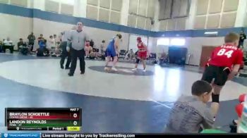 195 lbs Round 3 (4 Team) - Braylon Schoettle, Center Grove vs Landon Reynolds, Penn