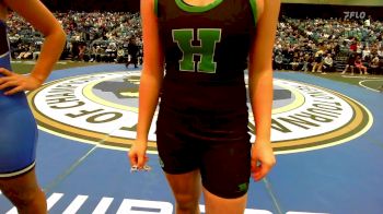 145 lbs Round Of 16 - Bridget King, McQueen vs Adelynn Gaudin, Hillcrest