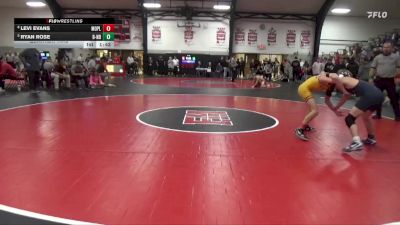 120 lbs Quarterfinal - Levi Evans, Mount Pleasant vs Ryan Rose, Burlington Notre Dame