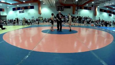 86 lbs Cons. Semi - Thaddeus Pierce Jr, Powhatan Youth Wrestling Club vs Levi Snelson, Midlothian Miners Wrestling Cl