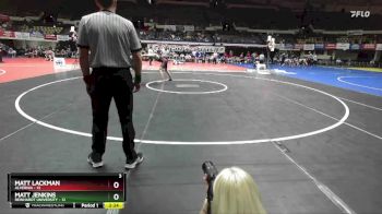 165 lbs Semis & Wb (16 Team) - Matt Lackman, Alvernia vs Matt Jenkins, Reinhardt University