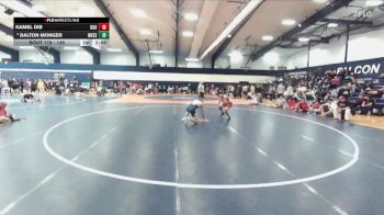 149 lbs Champ. Round 2 - Kamel Dib, Bridgewater State vs Dalton Monger, Messiah