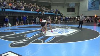 140 lbs Cons. Round 1 - Evie Gasser, Solon vs Kyla Bessman, South Tama