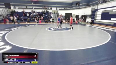 105 lbs Finals (2 Team) - Riley Meyer, Sisters On The Mat vs Eva Zimmerman, Utah 1