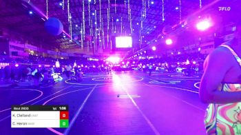 175 lbs Round Of 32 - Kayden Clelland, Unattached vs Connor Heron, Basement Brawlers