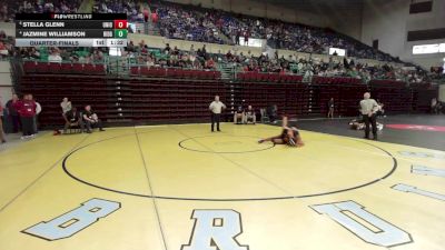 145 lbs Quarterfinal - Stella Glenn, Union County vs Jazmine Williamson, Ridge View