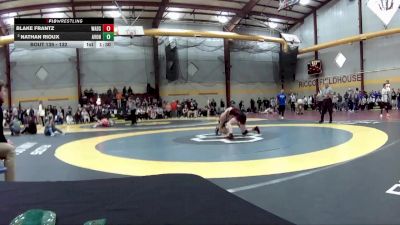 132 lbs Champ. Round 2 - Blake Frantz, Wadsworth vs Nathan Rioux, Avon