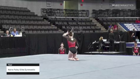 Keira Foley Elite Gymnastic Acad - Floor - 2022 Elevate the Stage Huntsville presented by SportsMED & Crestwood