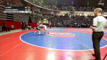 138-4A Cons. Round 3 - Colton Roberts, Ola vs AJ West, Benedictine Military School