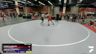 215 lbs Cons. Round 1 - Vicente Sanchez, 806 Elite Wrestling vs Marcus Patranella, Grind Wrestling Club