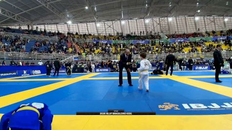 Vinicius Panoch vs Benicio Gabriel Da Silva 2026 IBJJF Brasileiro Kids