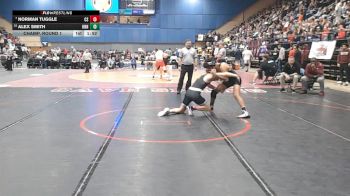3 - 165 lbs Champ. Round 1 - Norman Tuggle, Cave Spring vs Alex Smith, Heritage (Newport News)
