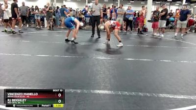 110 lbs Round 4 (6 Team) - Vincenzo Manello, Revolution Elite vs RJ Beighley, Red Devil WC