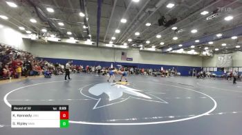 141 lbs Round Of 32 - Kiaben Kennedy, Johnson & Wales vs Gavin Ripley, Maine Maritime Academy (NCAA)