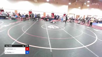 75 kg Cons 16 #2 - Riley Johnson, MWC Wrestling Academy vs Jesse Conley, Interior Grappling Academy