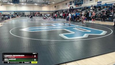 133 lbs Cons. Round 2 - Ben Haddad, Rogers vs Connor Frederiksen, Saint Cloud Tech