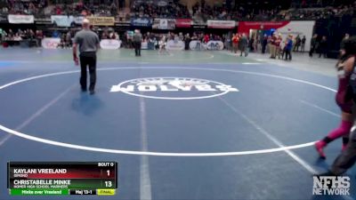 120G 5th Place Match - Nyah O`Neil, Dimond vs Solveig Finstad, Lathrop Wrestling