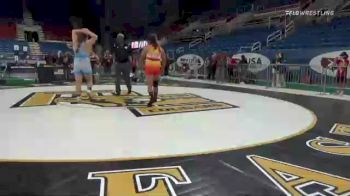 180 lbs Consi Of 8 #2 - Tristian Martinez, New Mexico vs Savannah Isaac, Ohio