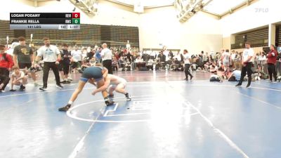 141 lbs Semifinal - Logan Podany, Revival X vs Frankie Rella, Ruthless Blue - MSE