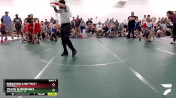 68 lbs Round 2 (8 Team) - Sebastian Lightfoot, Warhawks vs Travis Butenewicz, Revolution Elite