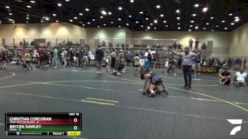 90 lbs Round 2 (6 Team) - Brycen Dawley, POWA vs Christian Corcoran, Team Gotcha Black