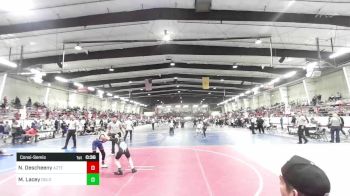 80 lbs Consolation - Nissia Descheeny, Aztec vs Maghan Lacey, Dolores Bears