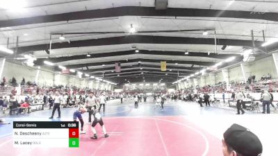 80 lbs Consolation - Nissia Descheeny, Aztec vs Maghan Lacey, Dolores Bears