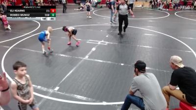 56 lbs Cons. Quarters - Eli Kearns, Small Town Grims vs Romeo Munoz, Thunder Ridge Outlaws Wrestling Club