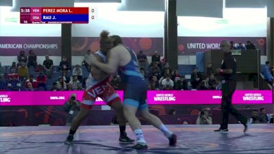97 kg Quarterfinal - Josef Rau, USA vs Luillys Perez, VEN