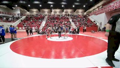 HS 120 lbs Cons. Round 3 - Zaliyah Rodriguez, Lubbock Cooper vs Alex Pomares, DUNCAN