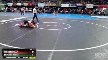 152 lbs Cons. Round 3 - Carson Crotts, Grace Christian School vs Keagan Stanley, Kenai Central High School